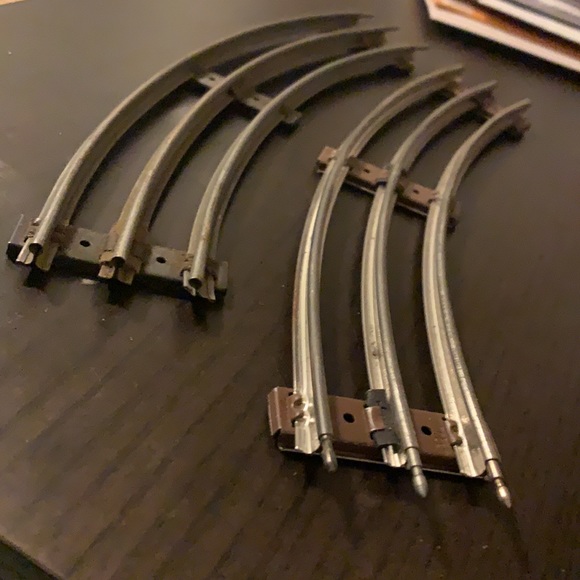 Vintage Lionel O Scale Track, Set of 2 Curved Great Find!! Train - Picture 3 of 7